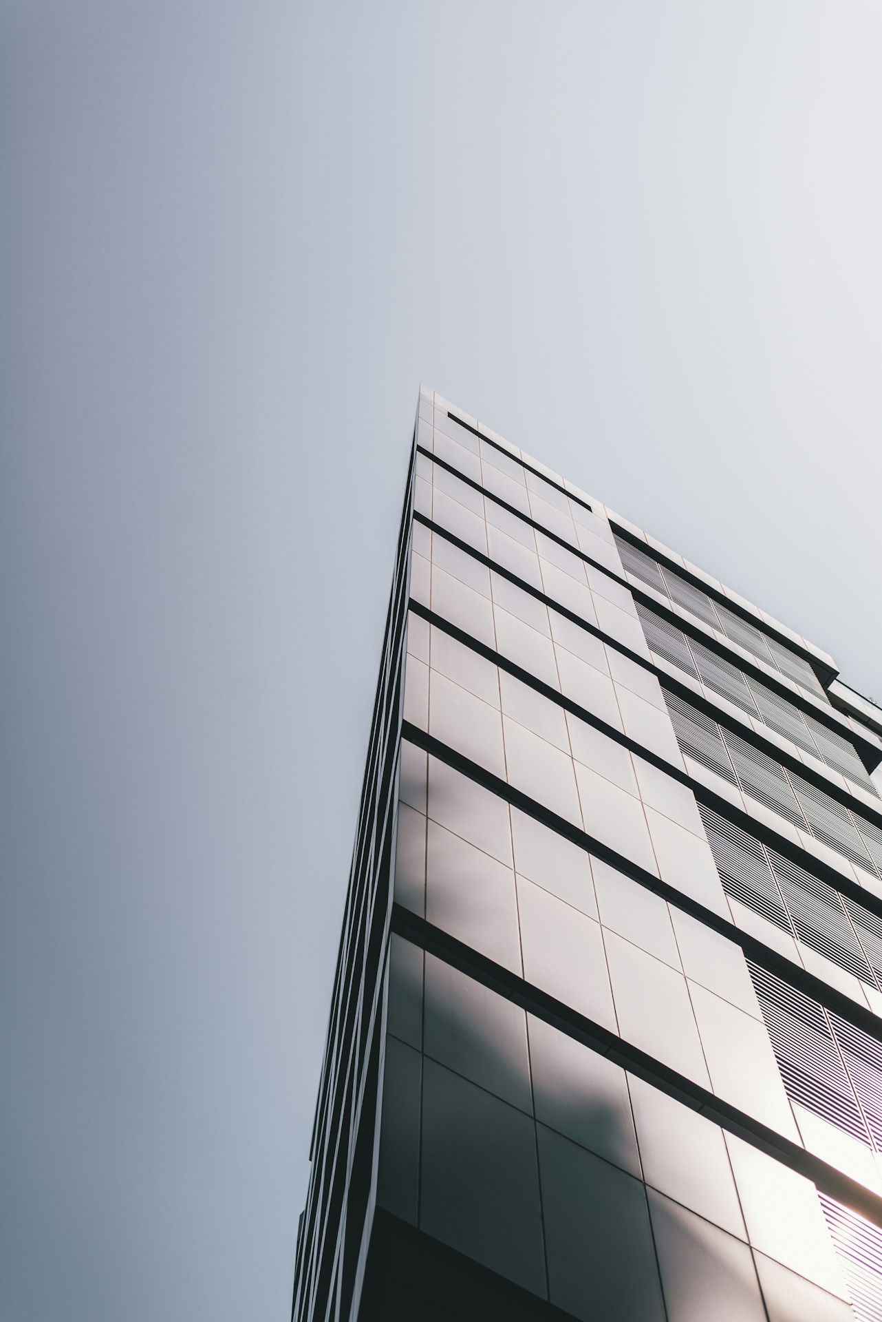low-angle photography of building